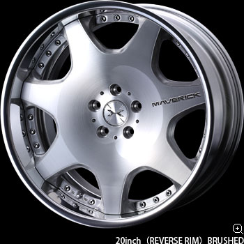 20inch BRUSHED （REVERSE RIM）