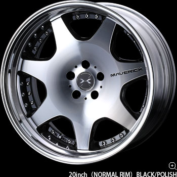 20inch BLACK/POLISH （NORMAL RIM）